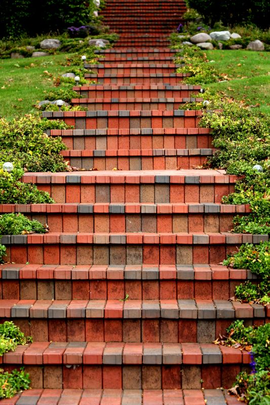 Brick Stairs Installation in Fairfield County, CT